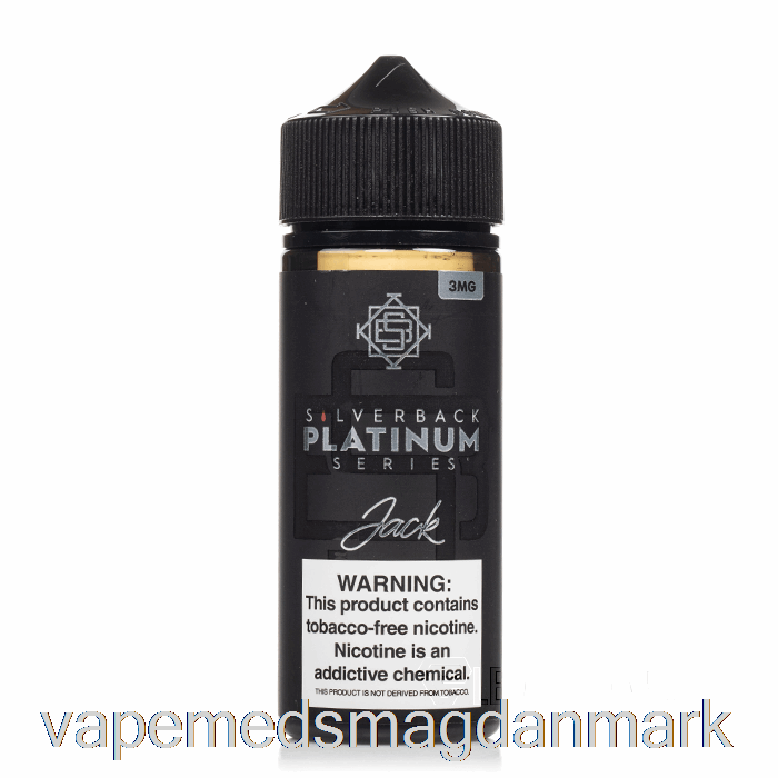 Vape Med Smag Jack - Silverback Platinum Serie - 120ml 6mg